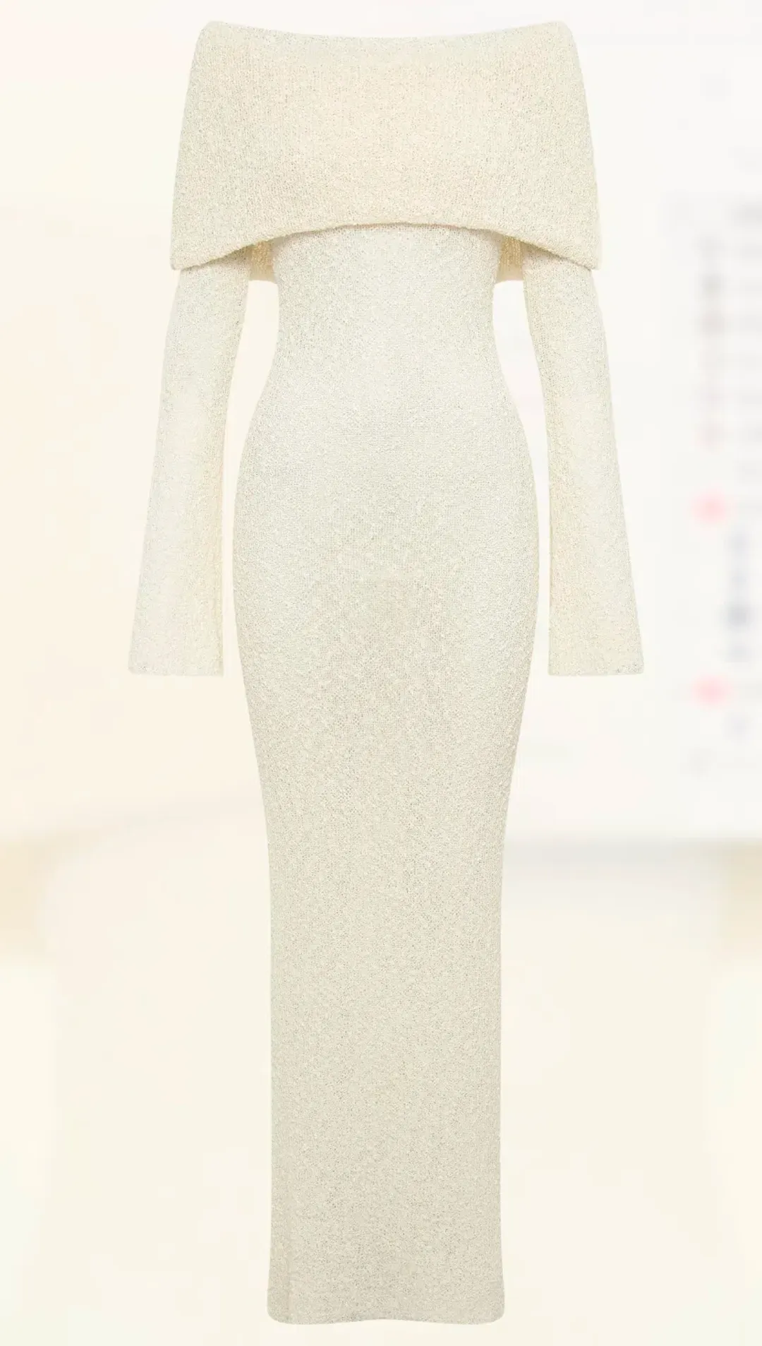 Meshki Marisol Boucle Dress for rent on The Volte - main image