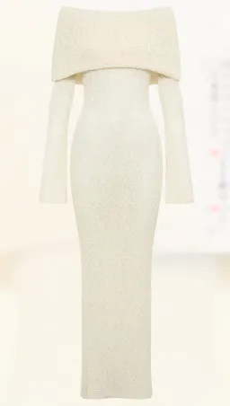 Meshki Marisol Boucle Dress for rent on The Volte - image 4
