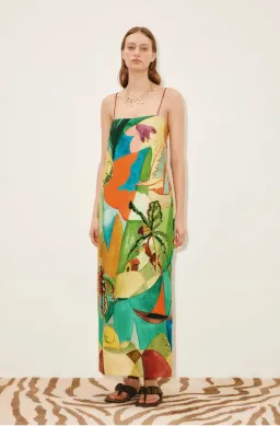 lémais Mokshini Embellished Midi Dress Size 16 for rent on The Volte - image 2