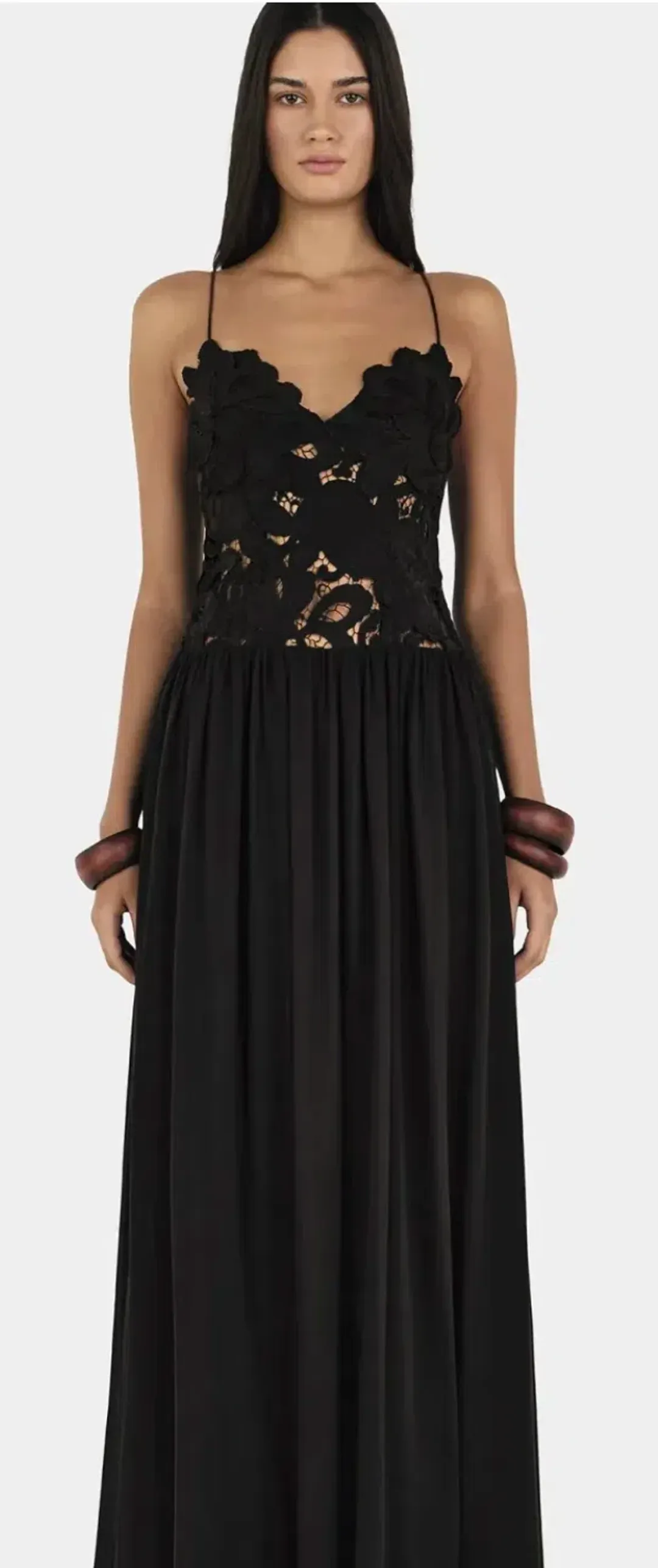 Stephanie Maxi Dress Black, size Small - Hansen and Gretel for rent on The Volte - main image