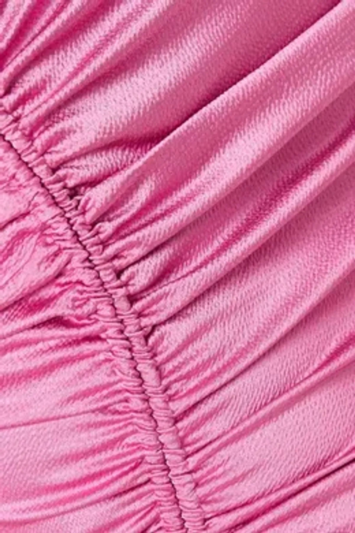 elle zeitoune Sierra Asymmetric Midi Dress In Pink | Size AU 12 - Image 4