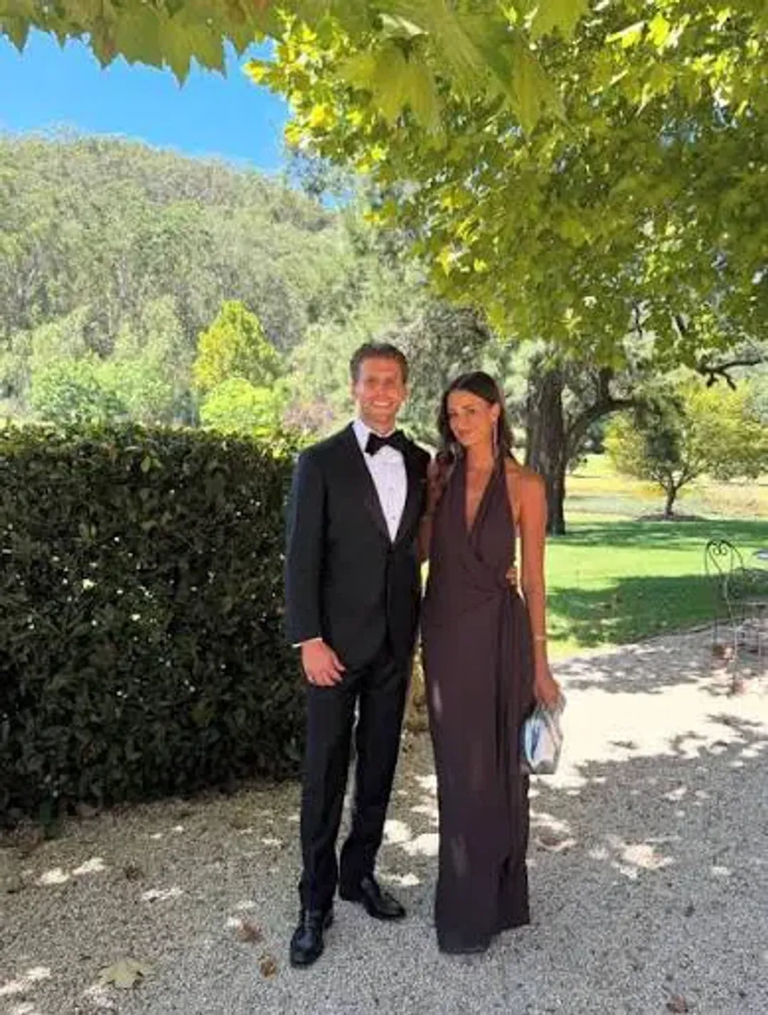 Bec & Bridge Soneva Wrap Dress - Plum - Size 8 - Maxi Wrap for rent on The Volte - main image