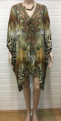 Camilla Eau Savage Short Kaftan Size 12 for rent on The Volte - image 1