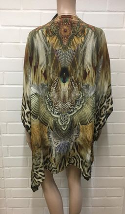 Camilla Eau Savage Short Kaftan Size 12 for rent on The Volte - image 2