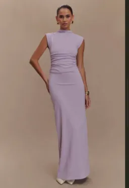 Meshki Elliot high neck sleeveless maxi purple size Small for rent on The Volte - image 1