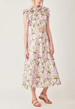 Torannce - Purple Ruffle Dress for rent on The Volte - image 2