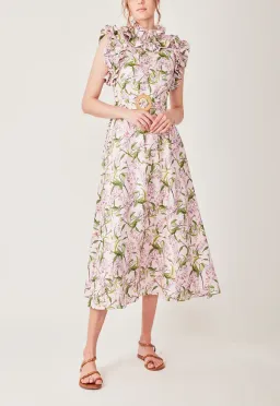 Torannce - Purple Ruffle Dress for rent on The Volte - image 1