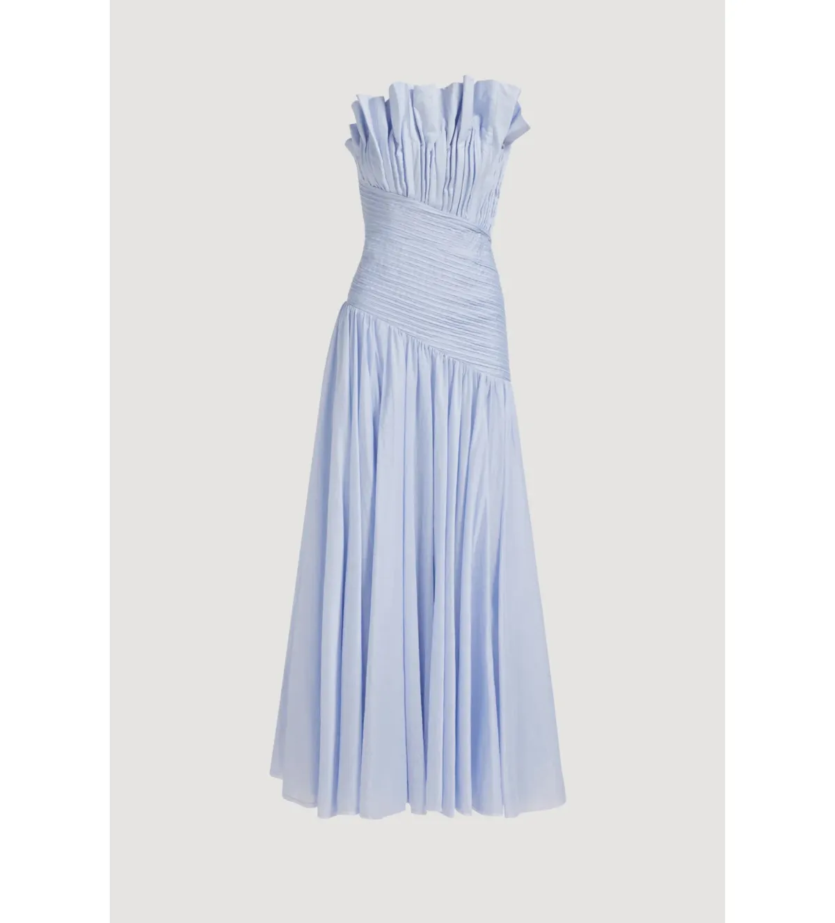 Aje Aquiline Gown French Blue Size 6 - Image 5