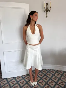 Asa Fields The Naomi Set White Small/Extra Small for rent on The Volte - image 1