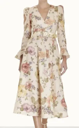 Zimmermann Luminosity Midi Dress 1 for rent on The Volte - image 2