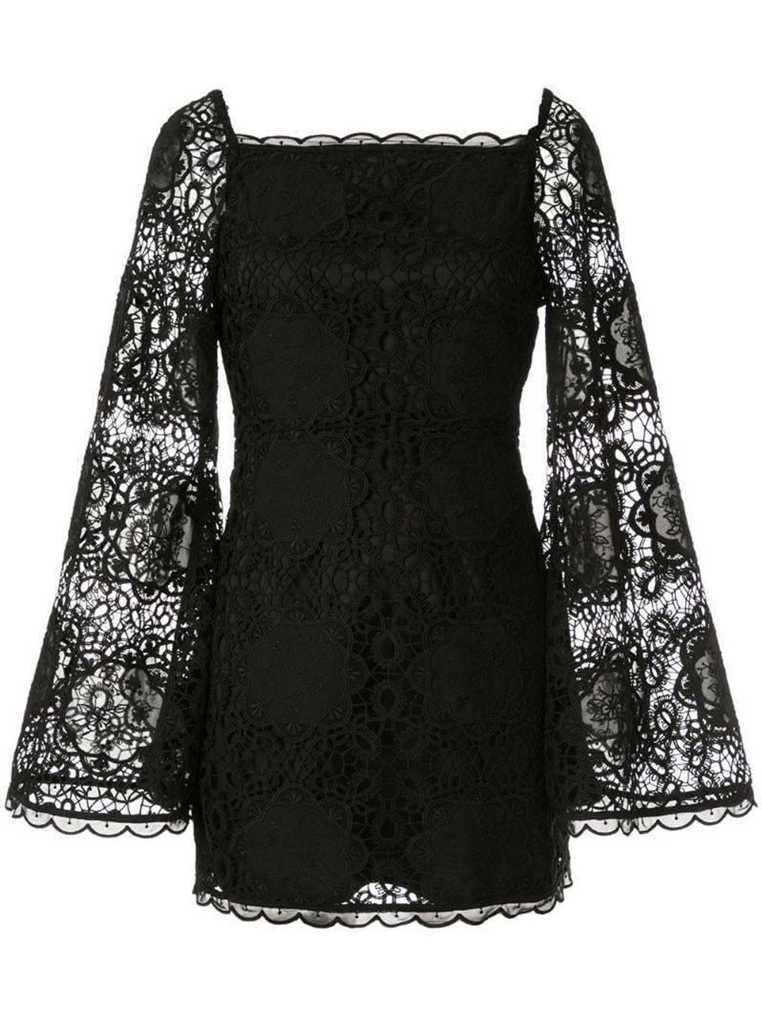 Alice McCall Diamond Mini Dress Black Size 14 for rent on The Volte - main image