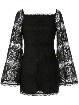 Alice McCall Diamond Mini Dress Black Size 14 for rent on The Volte - image 2