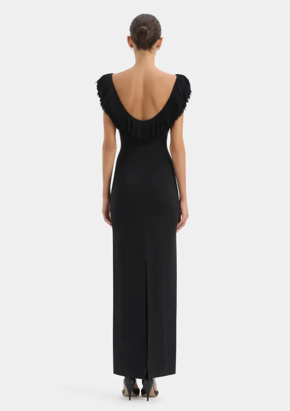 Sir the Label Marcelline Fringe Gown s0 - Image 4