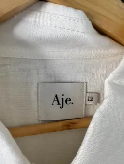 AJE Senses Embroidered Shirt. Size 12 for rent on The Volte - image 4