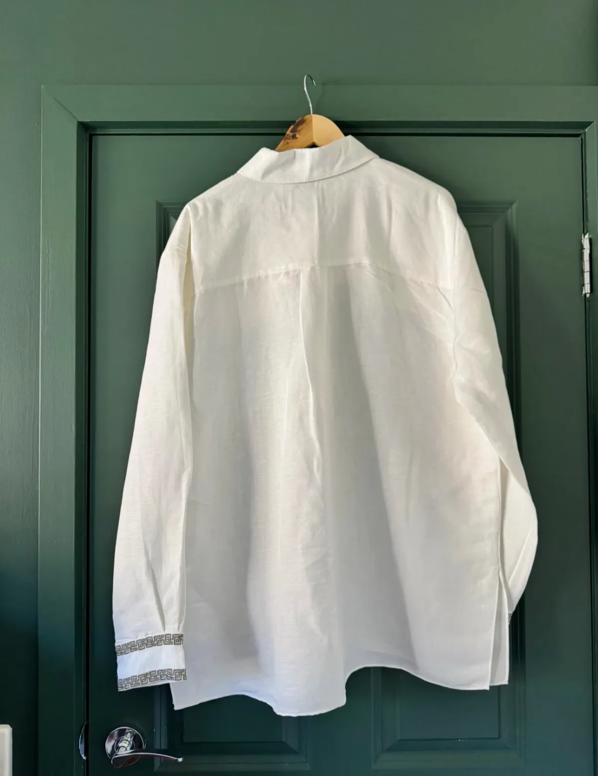 AJE Senses Embroidered Shirt. Size 12 - Image 5