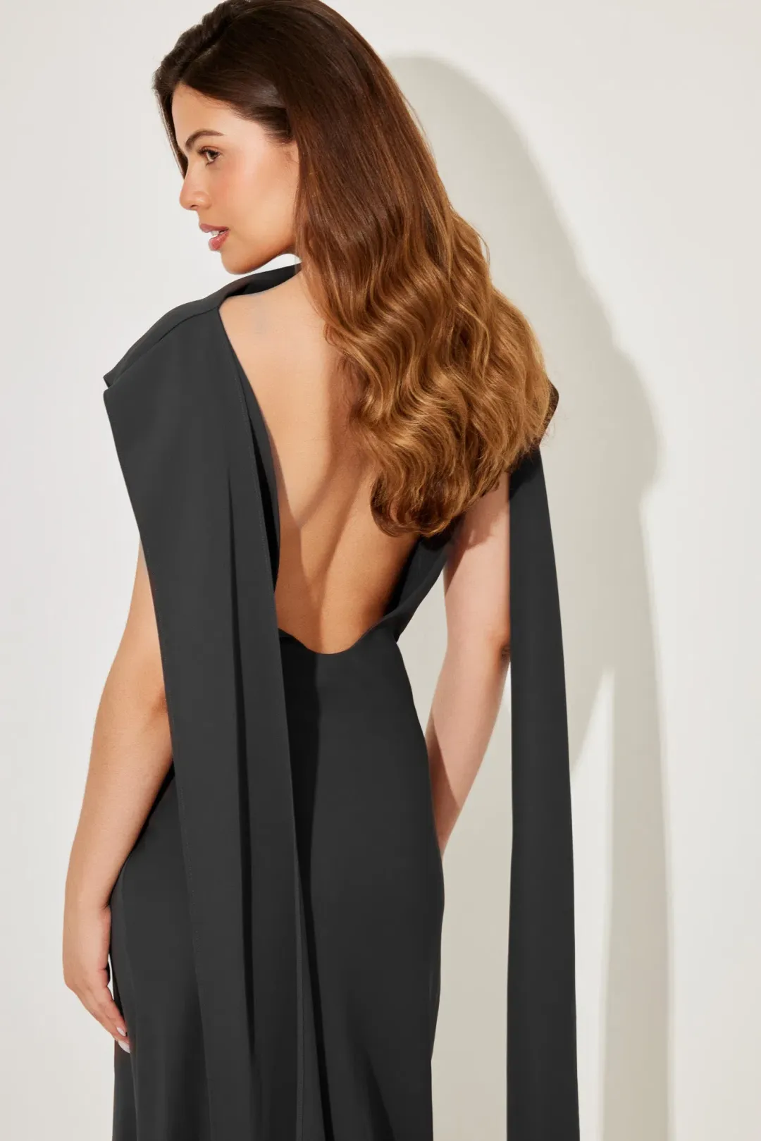 Odd Muse Drape Maxi Dress for rent on The Volte - main image