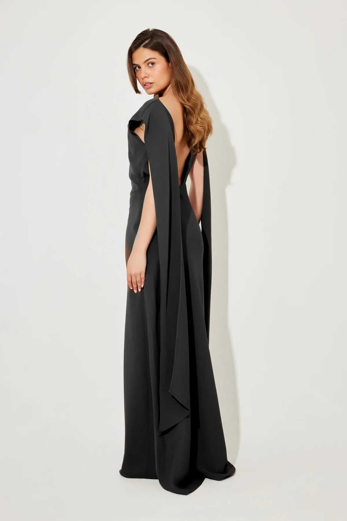 Odd Muse Drape Maxi Dress - Image 3