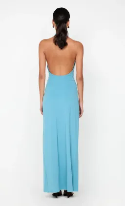 Bec & Bridge Tillie drape maxi blue / Size 6 for rent on The Volte - image 3