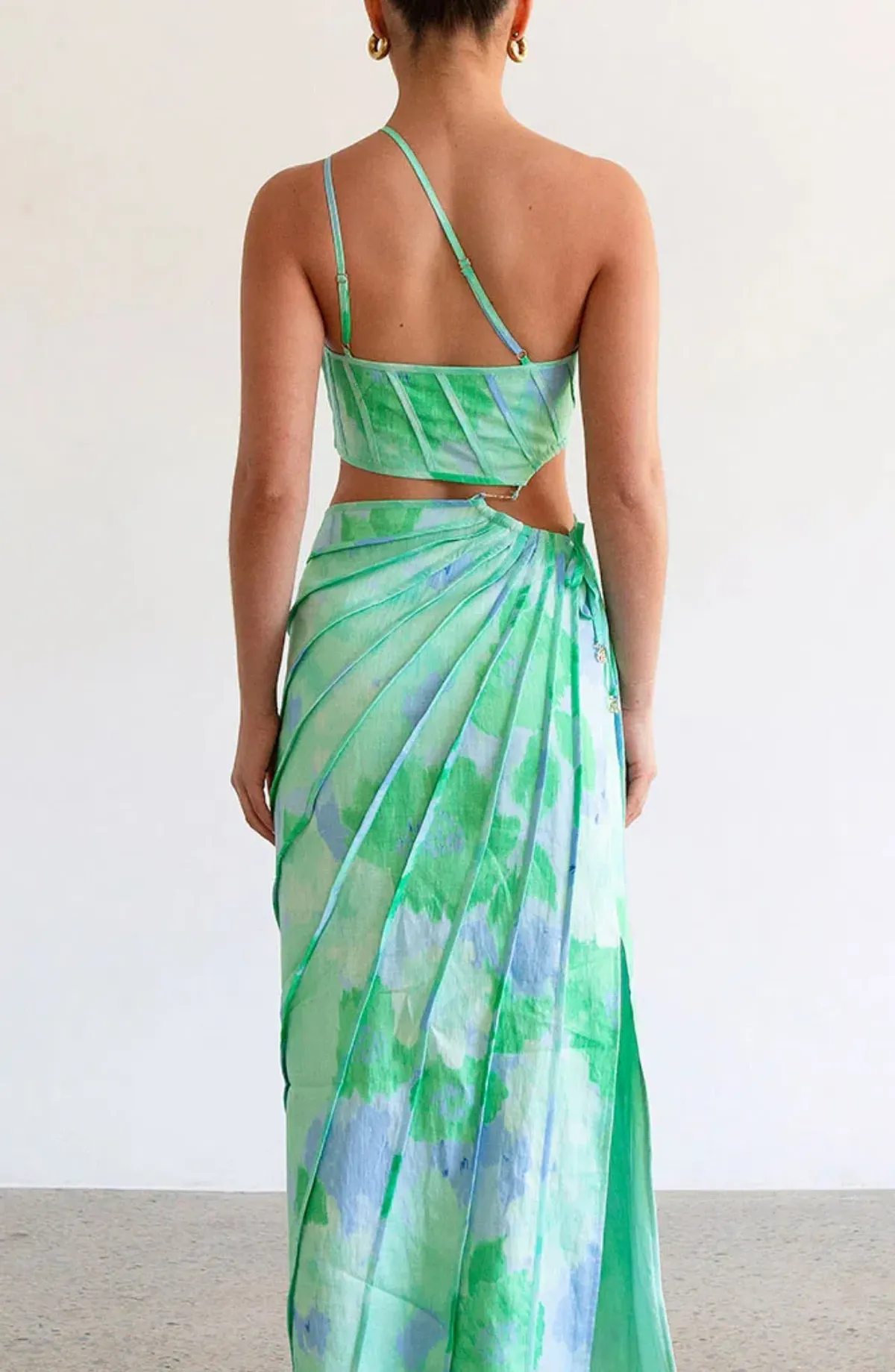 Zaco Jaliyah dress - Blue Gerbera - XS - Image 2