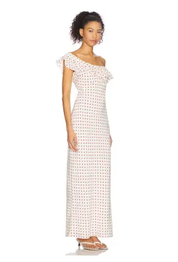 Monroe Maxi Dress in Red Dot MORE TO COME for rent on The Volte - image 2