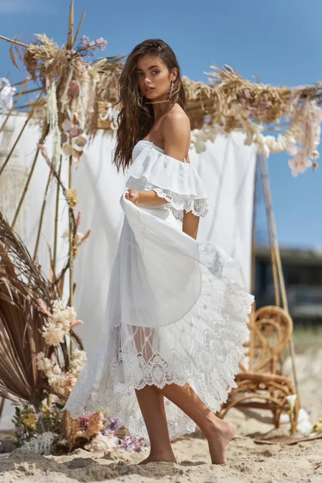 Coven and Co - FOLKLORE GOWN Size S fits 8 - 14 for rent on The Volte - main image