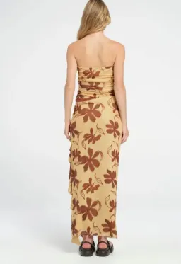 Benni Bindi Maxi Dress in Butter Floral size 6 for rent on The Volte - image 1