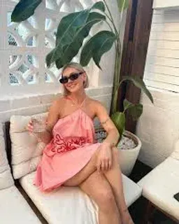 Mon Renn Mystique Mini Dress in Strawberry Swirl Size 6 for rent on The Volte - image 3