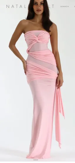 NATALIE ROLT, MIRANDA, GOWN, BLOSSOM PINK, SIZE 1 for rent on The Volte - image 3