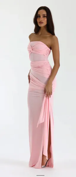 NATALIE ROLT, MIRANDA, GOWN, BLOSSOM PINK, SIZE 1 for rent on The Volte - image 1