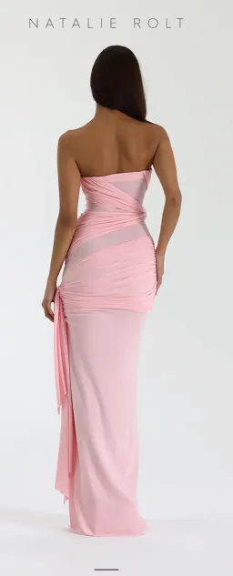 NATALIE ROLT, MIRANDA, GOWN, BLOSSOM PINK, SIZE 1 for rent on The Volte - image 2