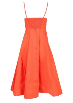 Zimmermann Crush Tie Front Midi Dress 0 for rent on The Volte - image 2