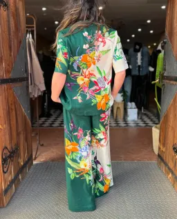 ALEMAIS AGGIE SHIRT AND PANT SET SIZE 10 for rent on The Volte - image 2