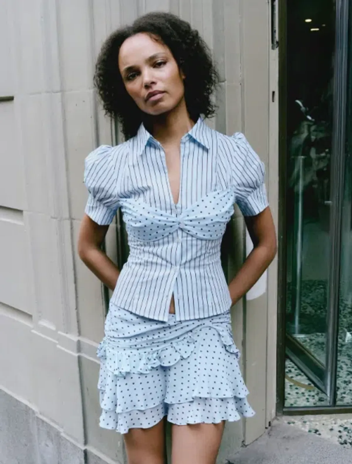 Mode Mischief Roux Skirt and Janou Blouse Set Size 8 - Image 1