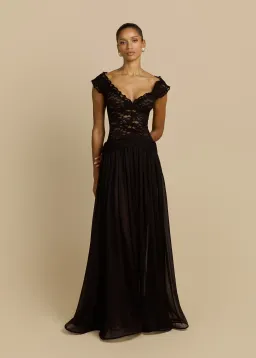 ARCINA ORI ARABELLA DRESS BLACK Size S for rent on The Volte - image 1