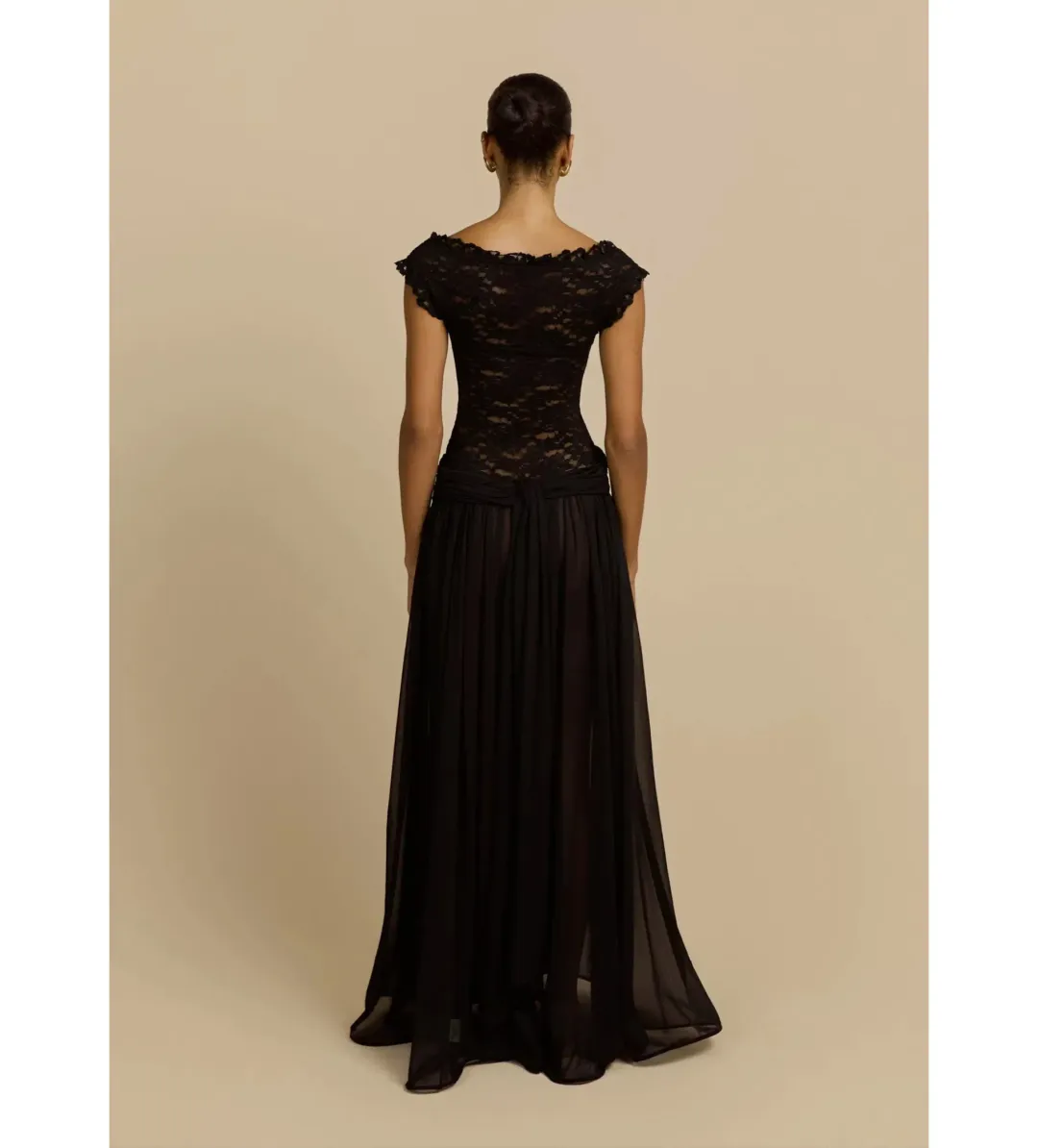 ARCINA ORI ARABELLA DRESS BLACK Size S for rent on The Volte - main image