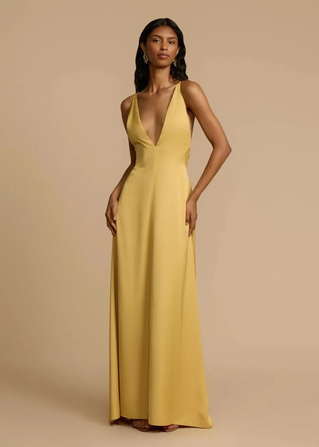 ARCINA ORI SOLEIL DRESS YELLOW SIZE 10 (M) for rent on The Volte - main image