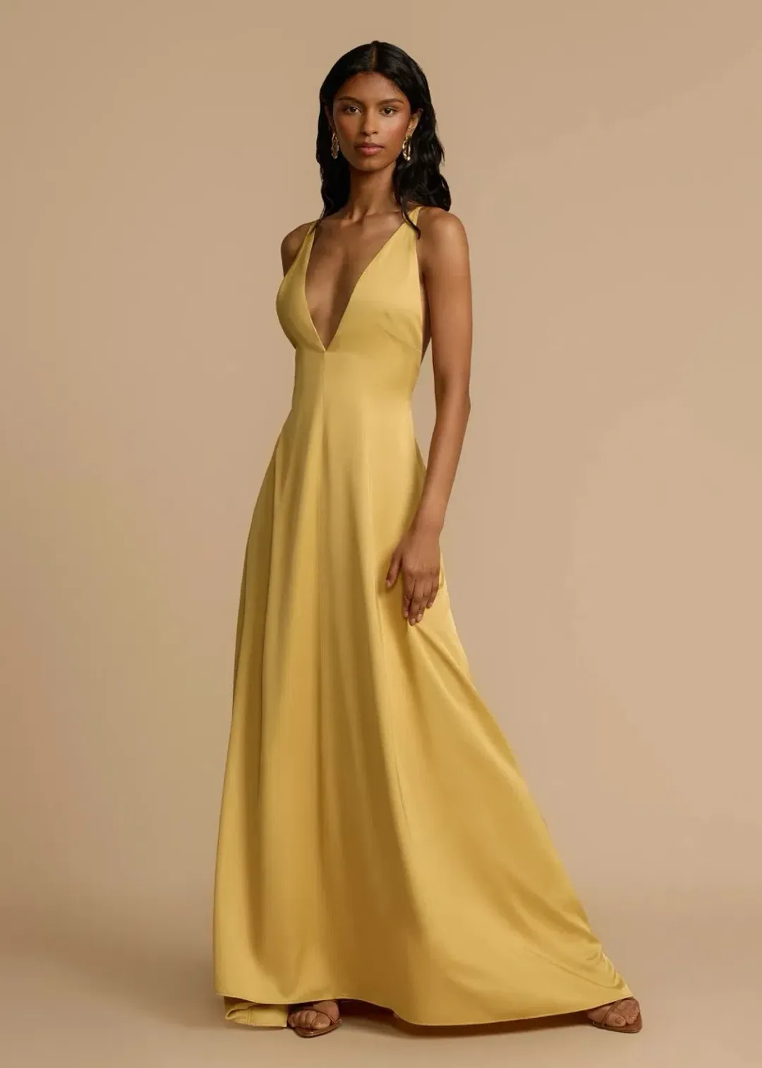 ARCINA ORI SOLEIL DRESS YELLOW SIZE 10 (M) for rent on The Volte - main image