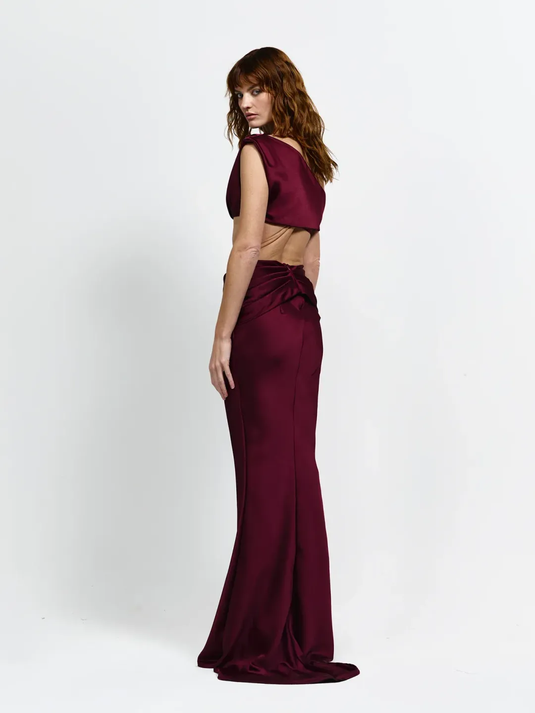 Effie Kats Perez Set Burgundy for rent on The Volte - main image