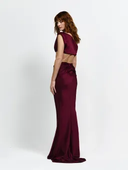 Effie Kats Perez Set Burgundy for rent on The Volte - image 3