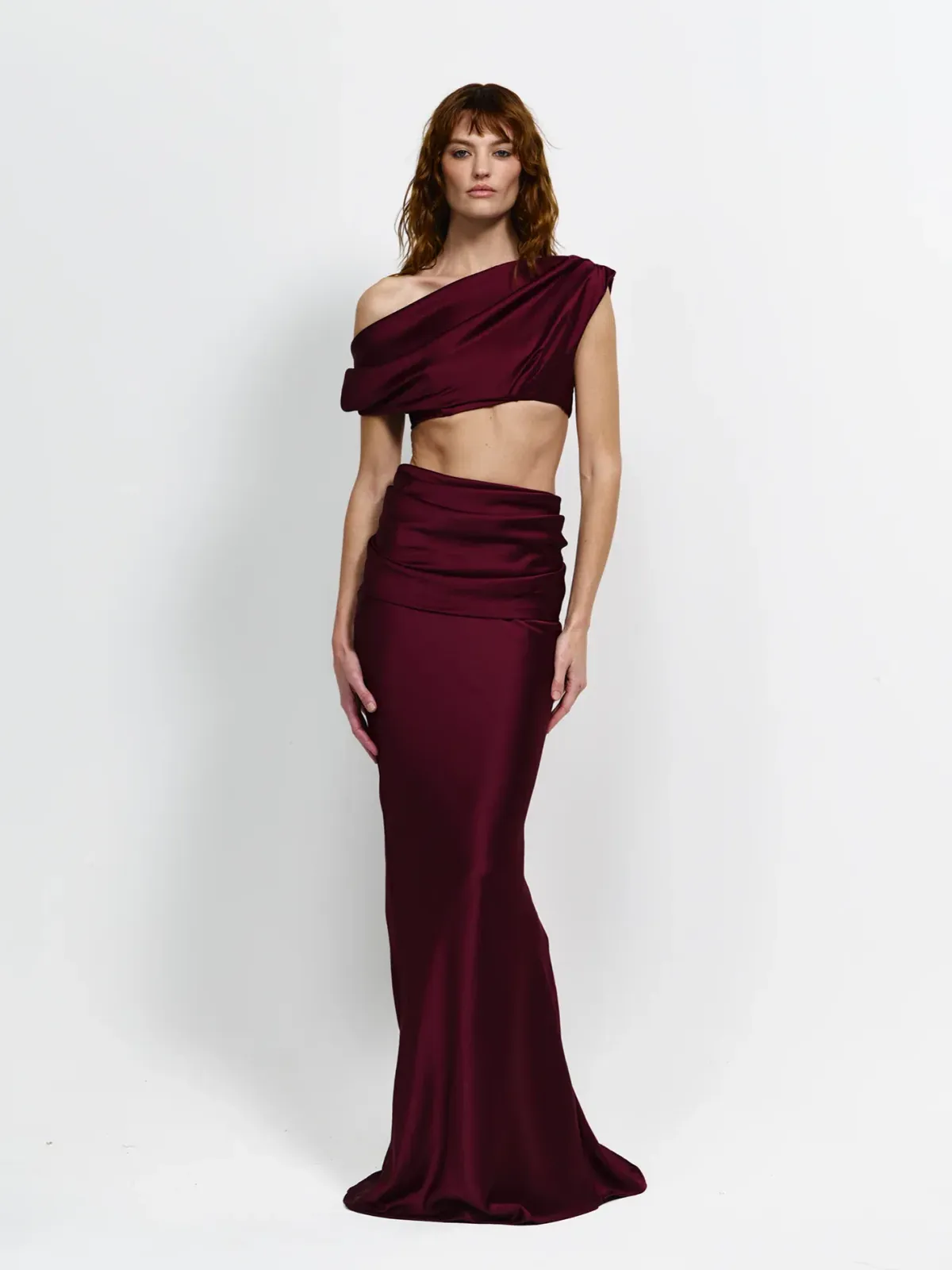 Effie Kats Perez Set Burgundy - Image 2