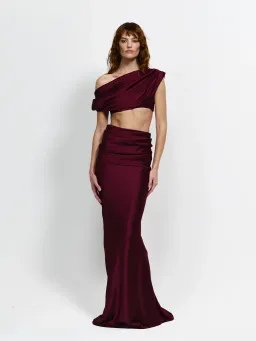 Effie Kats Perez Set Burgundy for rent on The Volte - image 2