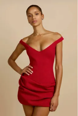 Arcina Ori Avery Dress Red Size Small/8 for rent on The Volte - image 1