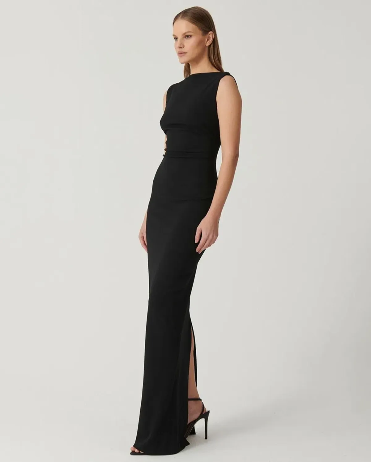 Effie Kats Verona Gown size S/8 in black - Image 2