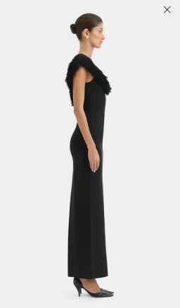 SIR MARCELLINE FRINGE GOWN for rent on The Volte - image 3