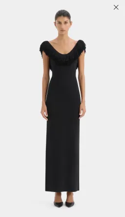 SIR MARCELLINE FRINGE GOWN for rent on The Volte - image 1