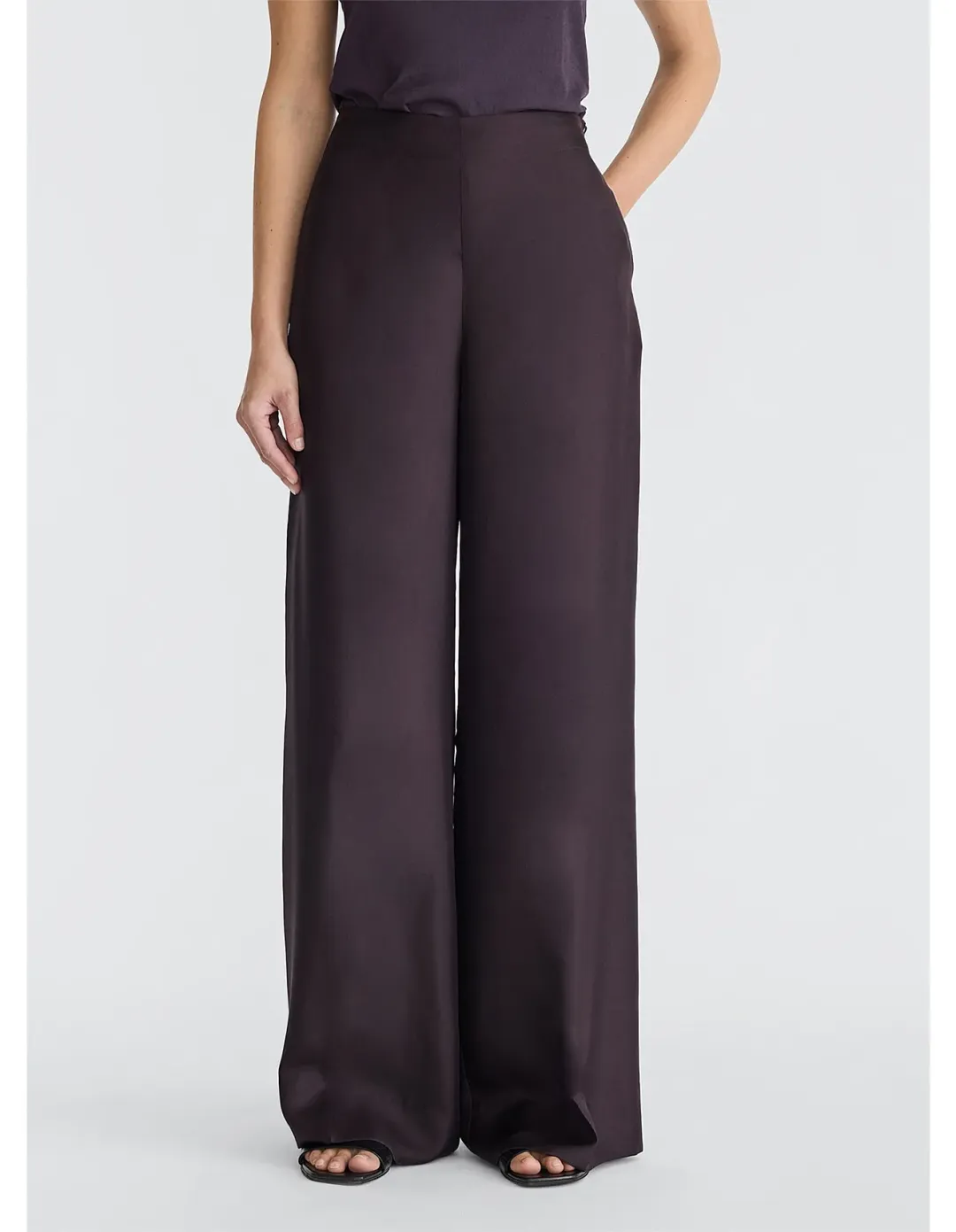 Jac Jack Seta Pant Beige Size 8 for rent on The Volte - main image