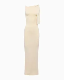 Khy Sueded Stretch Knotted Maxi Dress for rent on The Volte - image 4