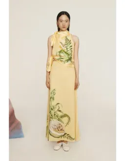 ALEMAIS Sol Silk Top and Skirt Set Size 8 & 10 AU for rent on The Volte - image 4