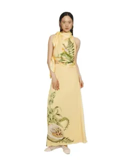 ALEMAIS Sol Silk Top and Skirt Set Size 8 & 10 AU for rent on The Volte - image 1