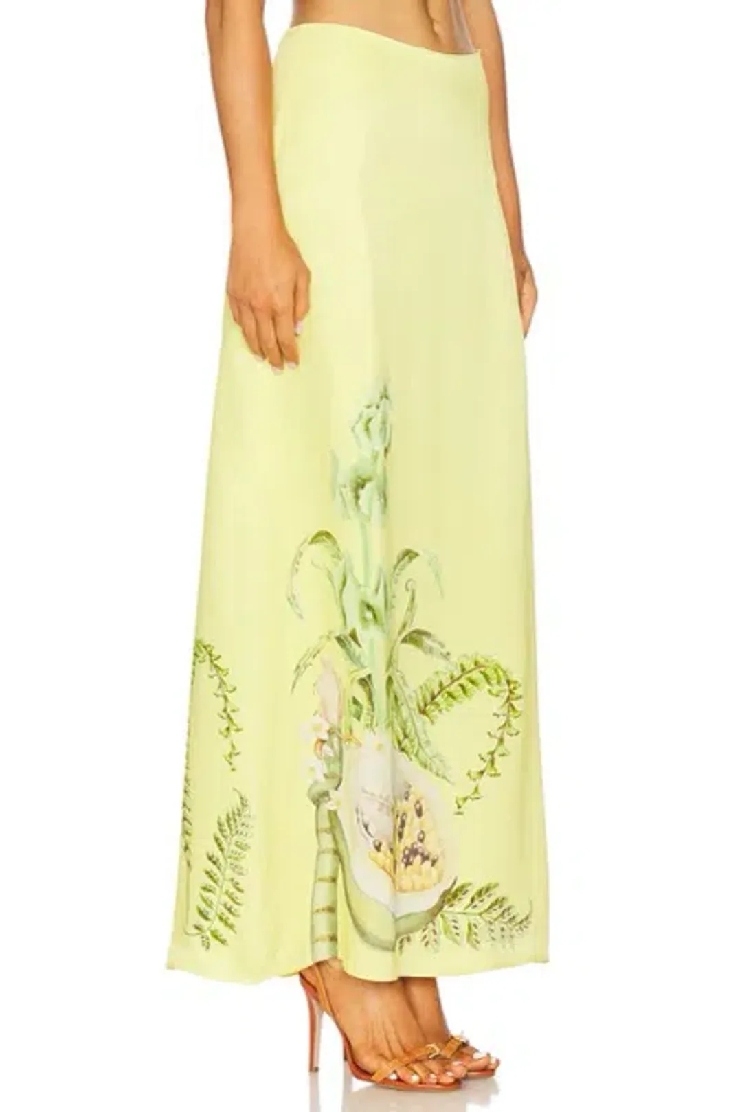 ALEMAIS Sol Silk Top and Skirt Set Size 8 & 10 AU for rent on The Volte - main image